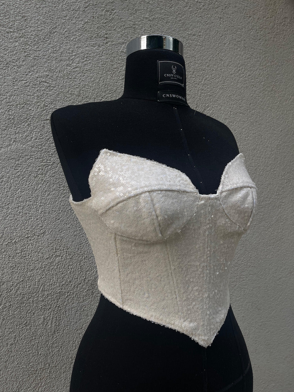 Elizabeth Stardust Off-White Corset