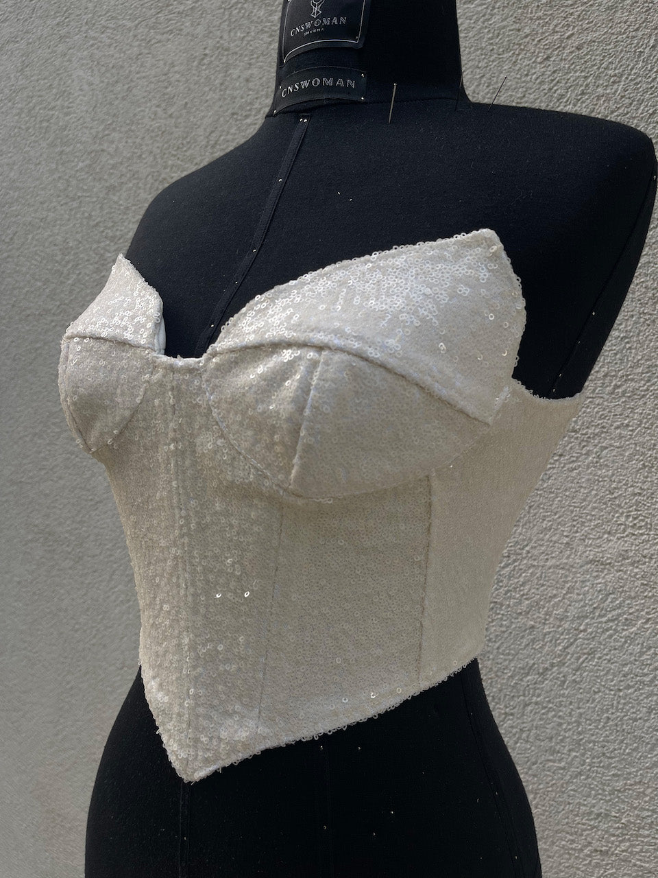 Elizabeth Stardust Off-White Corset