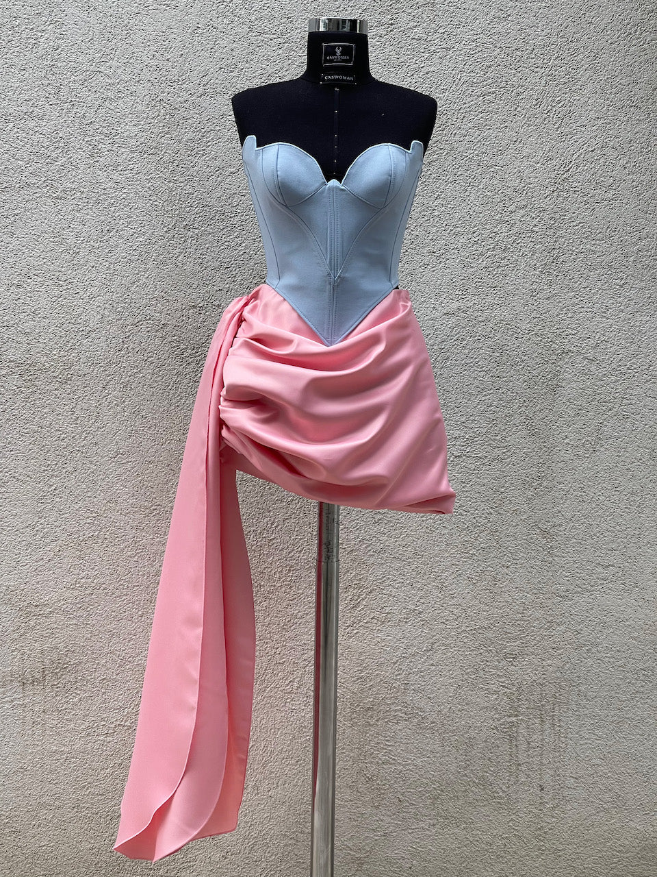Pale Flower Pink Skirt