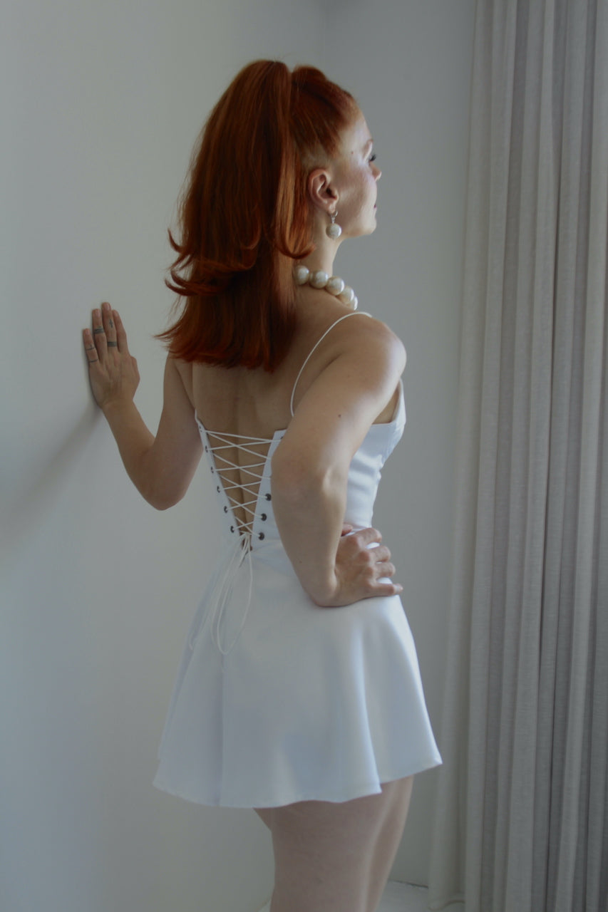 Elizabeth White Dress