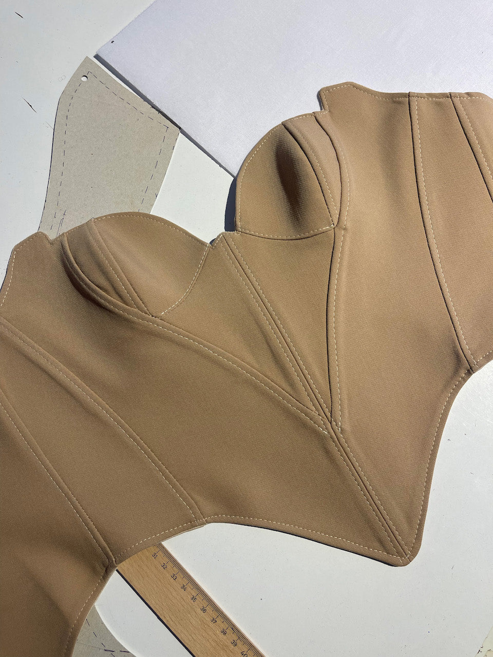 Desert Rose Beige Corset