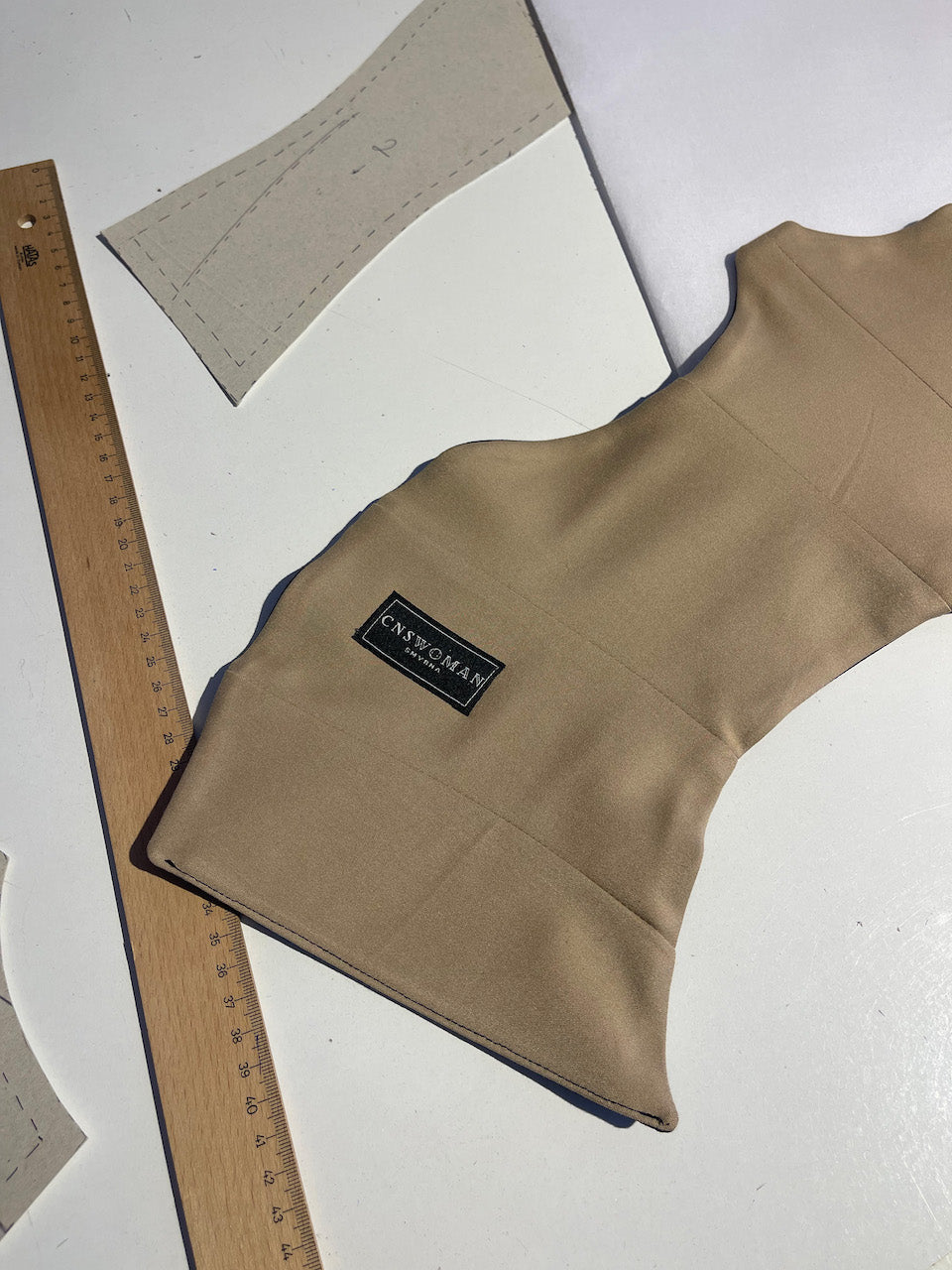Hue Double Sided Beige-Black Corset
