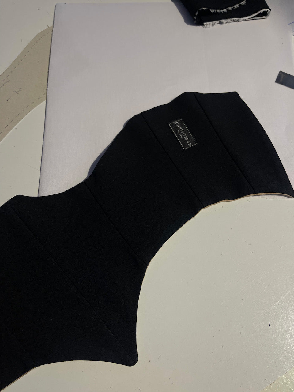 Hue Double Sided Beige-Black Corset