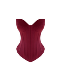 Kalila Dark Red Corset