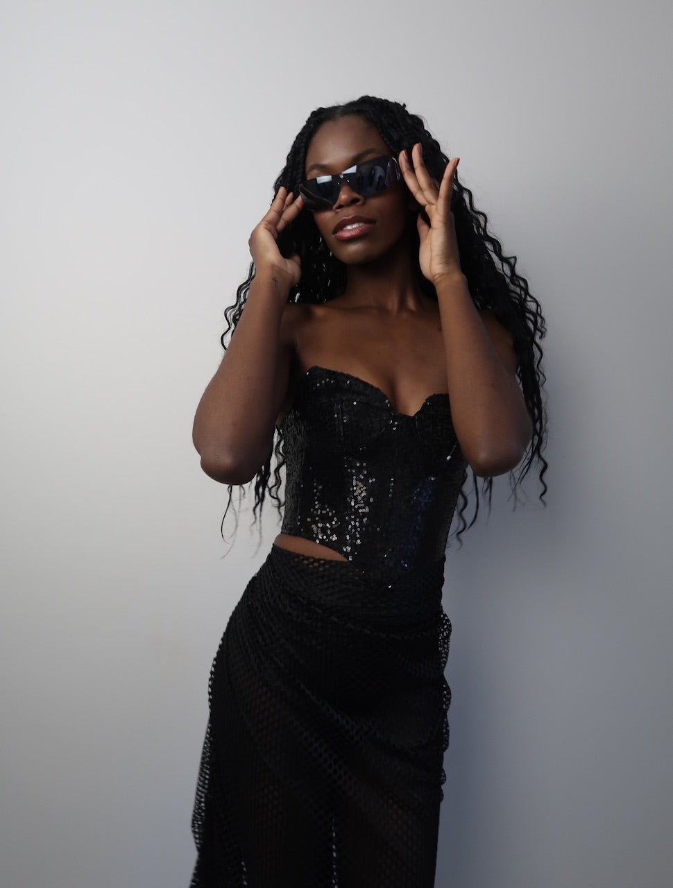 Elizabeth Stardust Black Corset
