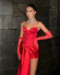 Elizabeth Red Corset - Nara's Choice