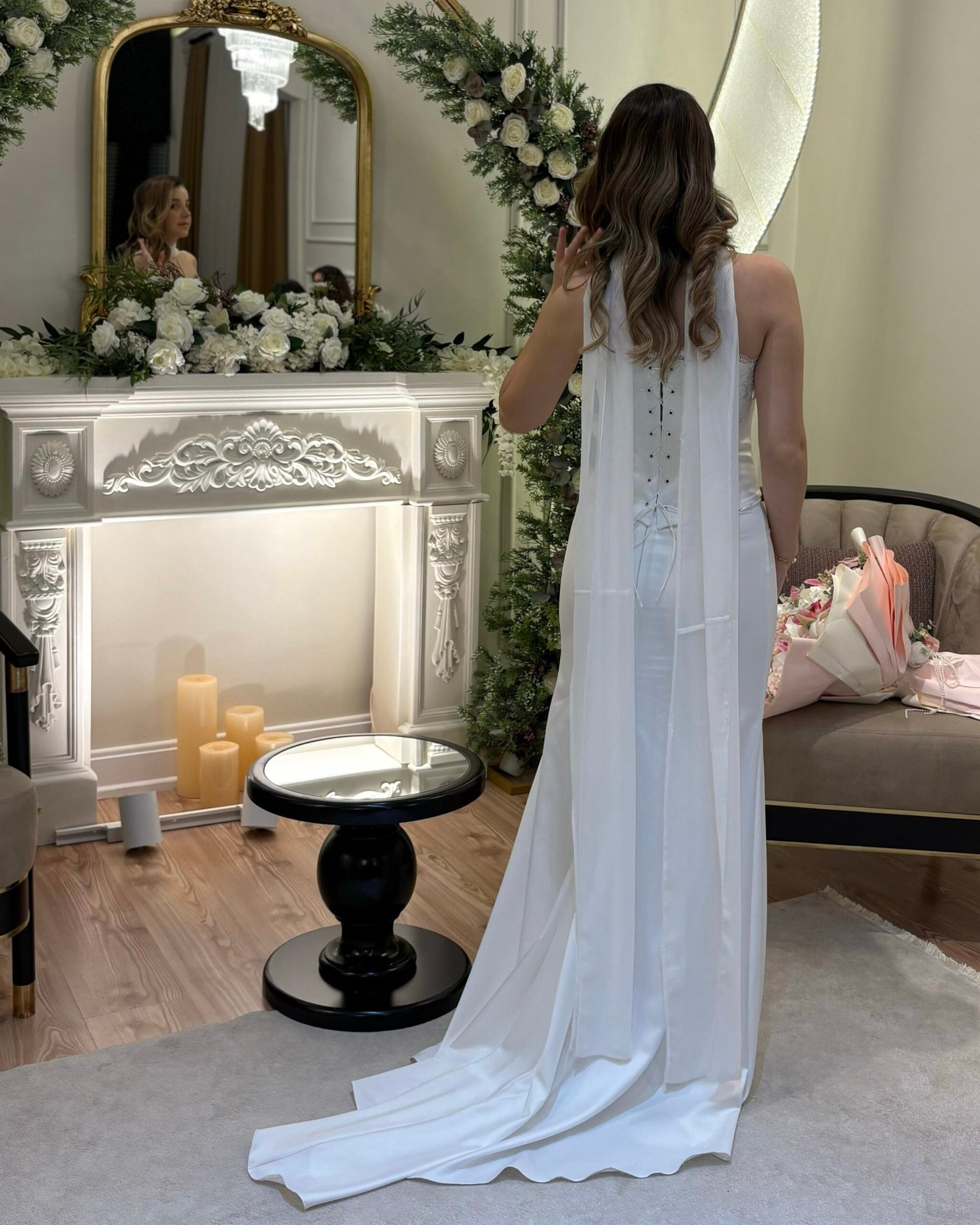 Lady Mary İşlemeli Korse ve Etek Set