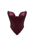 Desert Rose Cherry Corset