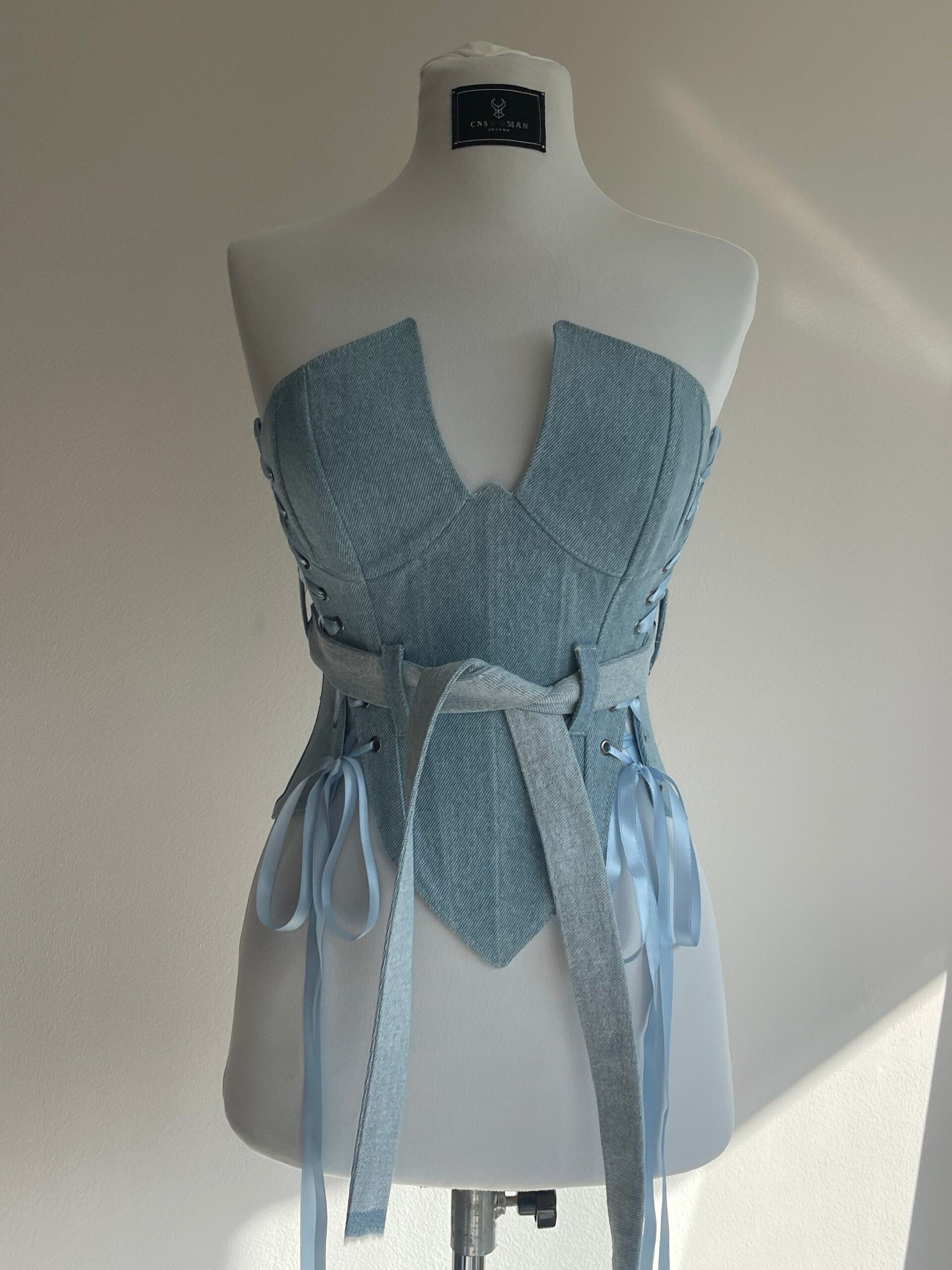 Rosalinda Blue Jean Corset