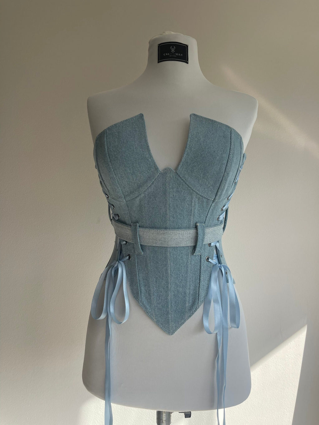 Rosalinda Blue Jean Corset
