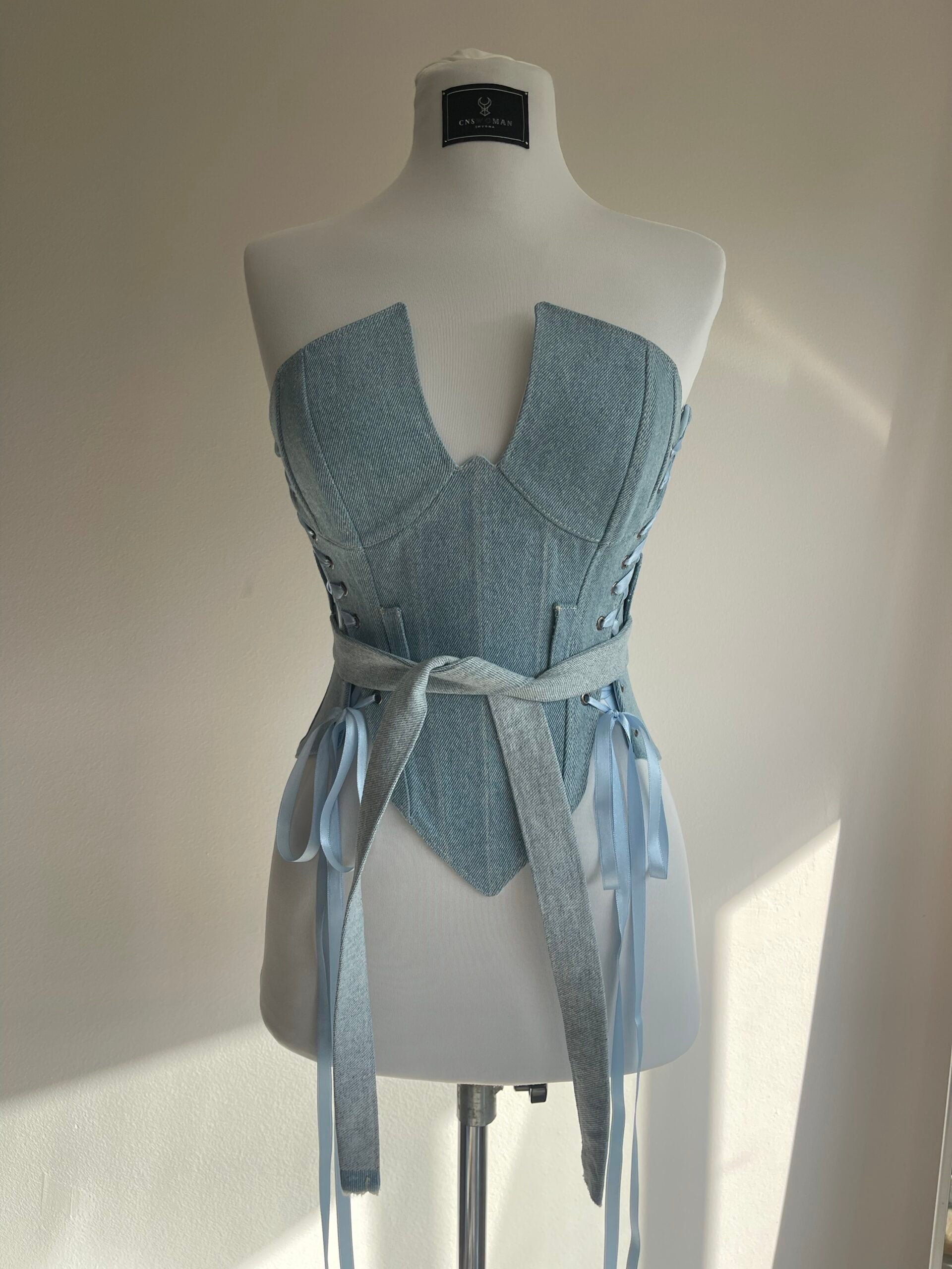 Rosalinda Blue Jean Corset