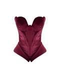 Desert Rose Burgundy Kadife Korse