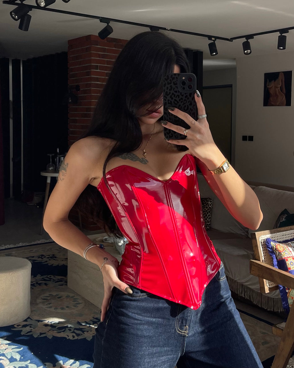 The Accolade Red Corset