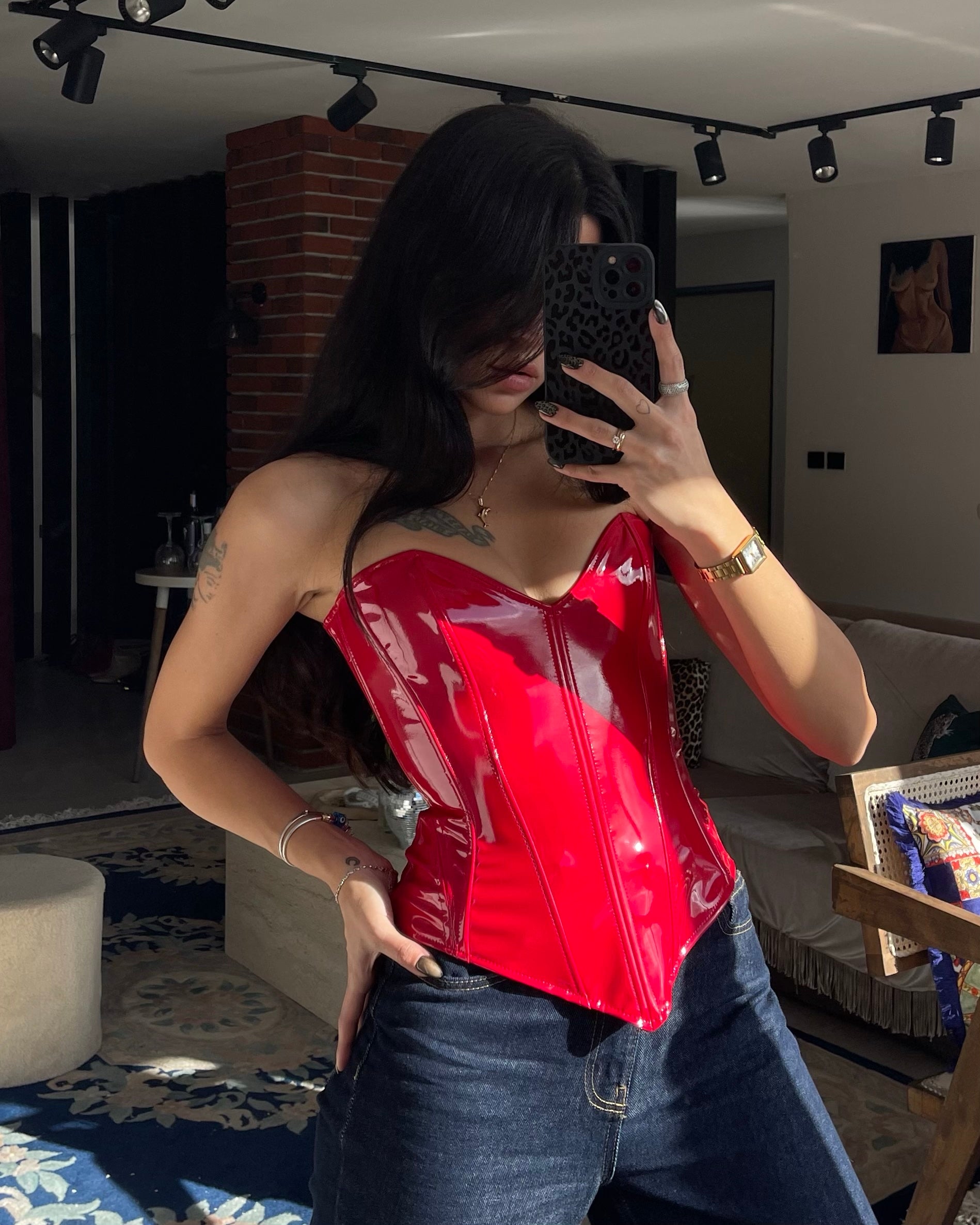 The Accolade Red Corset