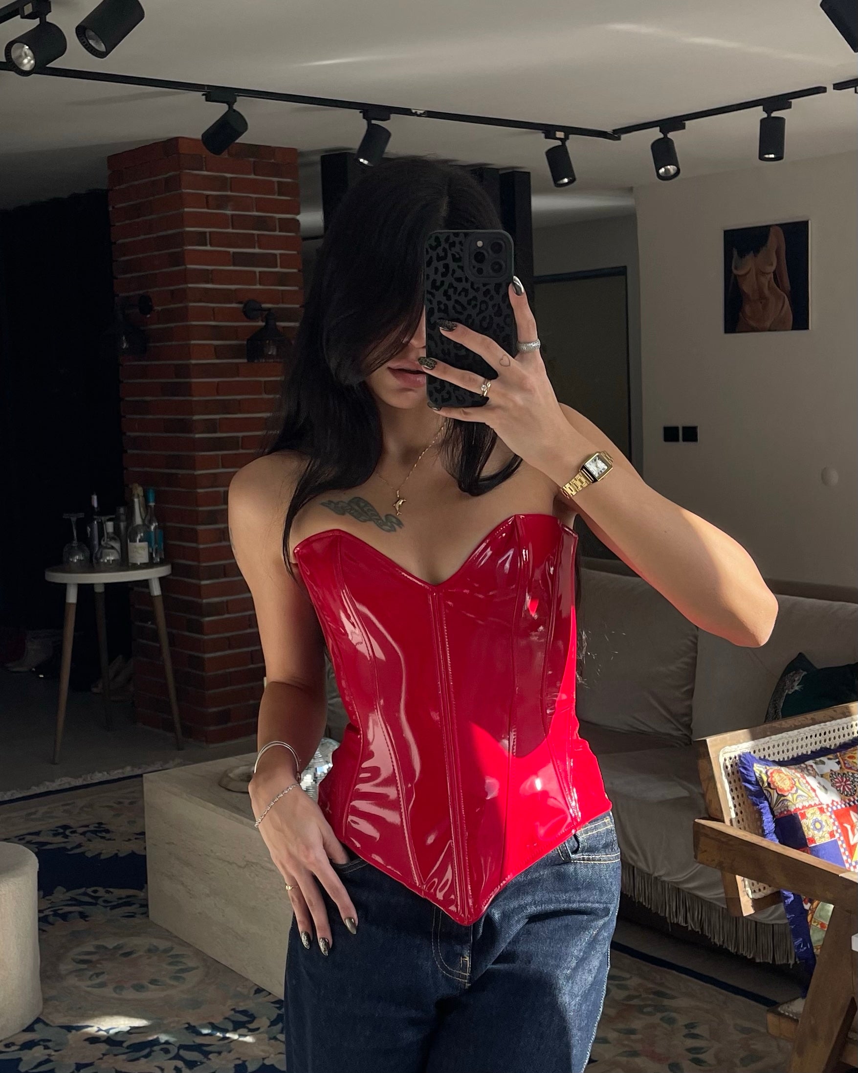 The Accolade Red Corset