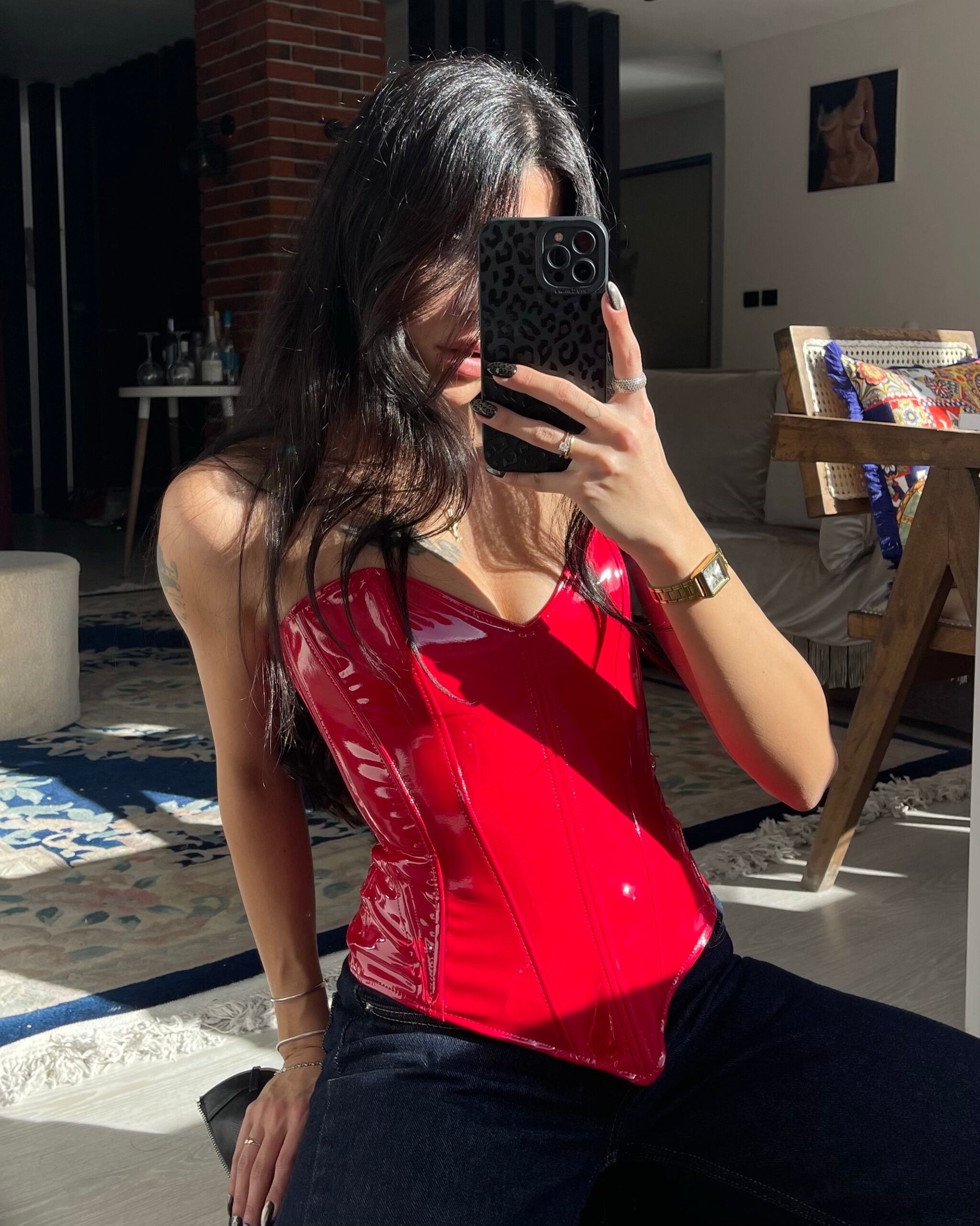 The Accolade Red Corset