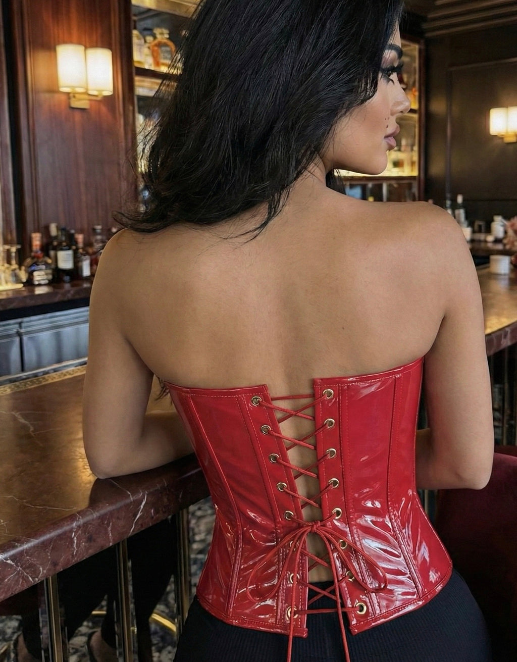 The Accolade Red Corset