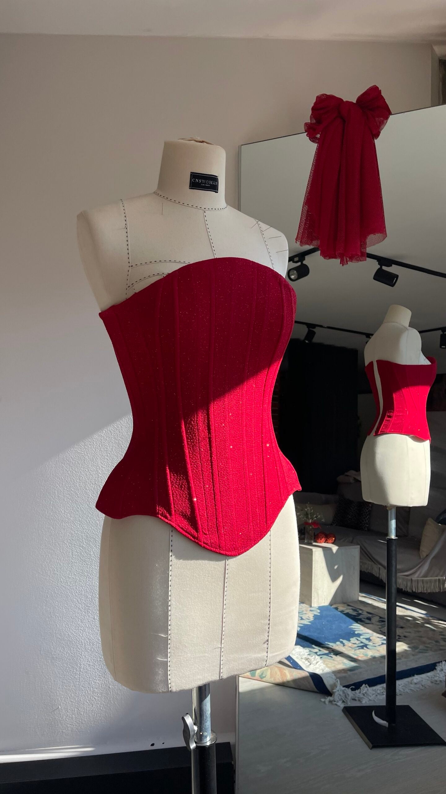 Gloria Red Starlight Corset