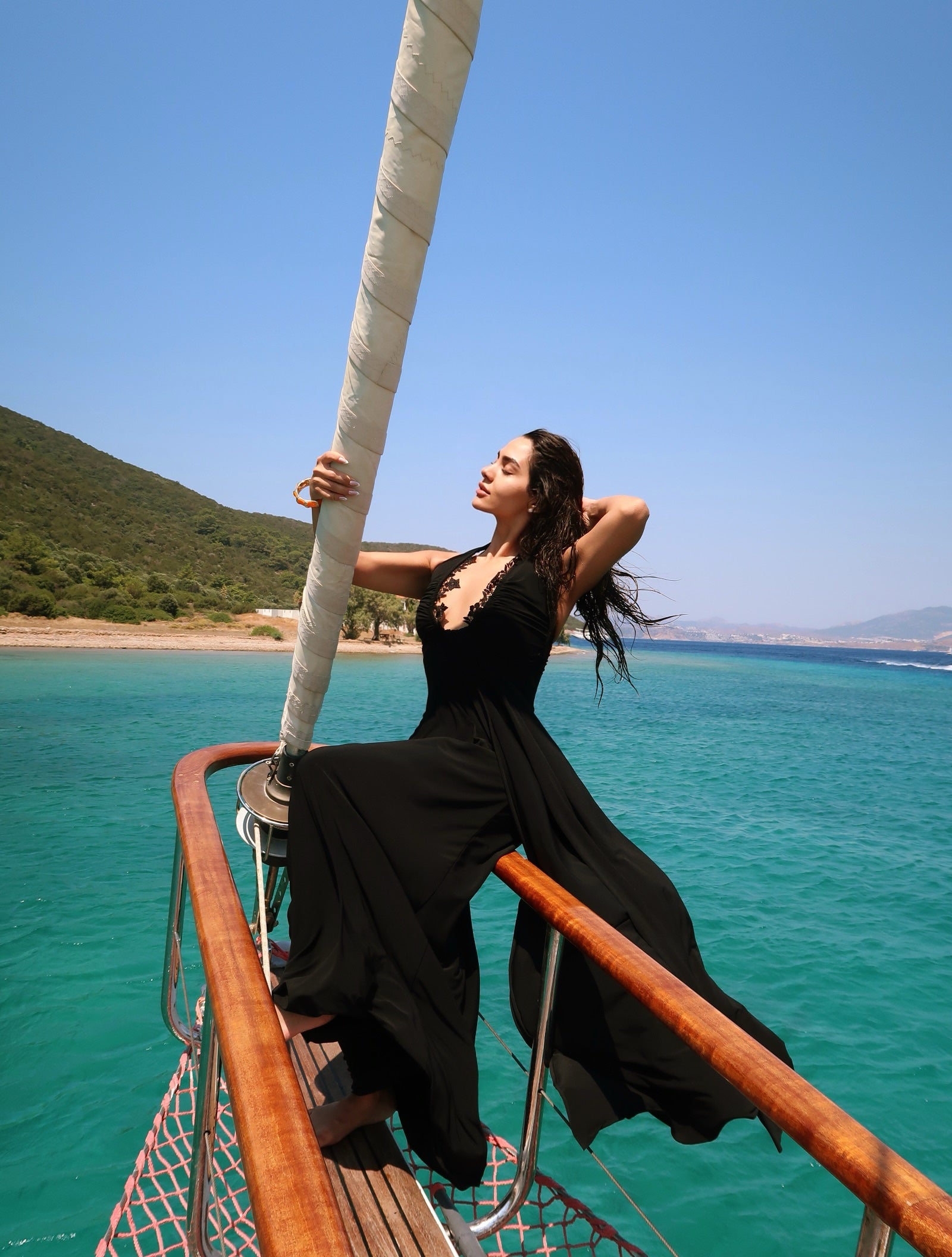 Bodrum Black Dress