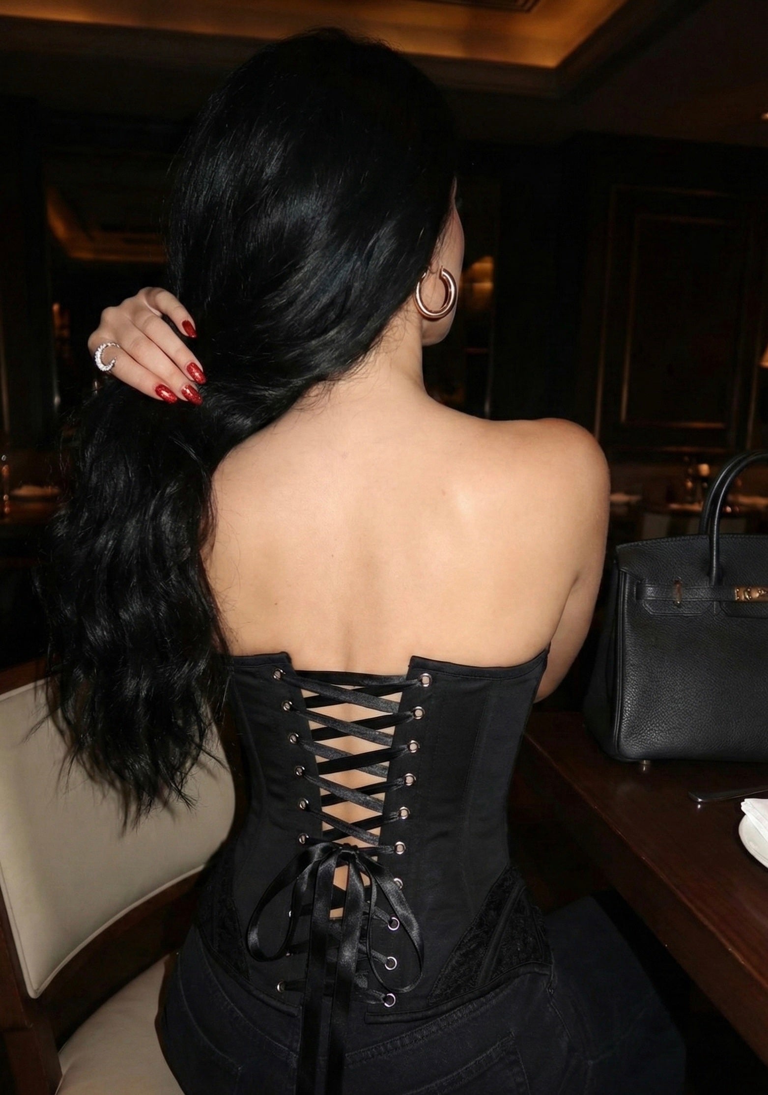 Noctura Black Corset