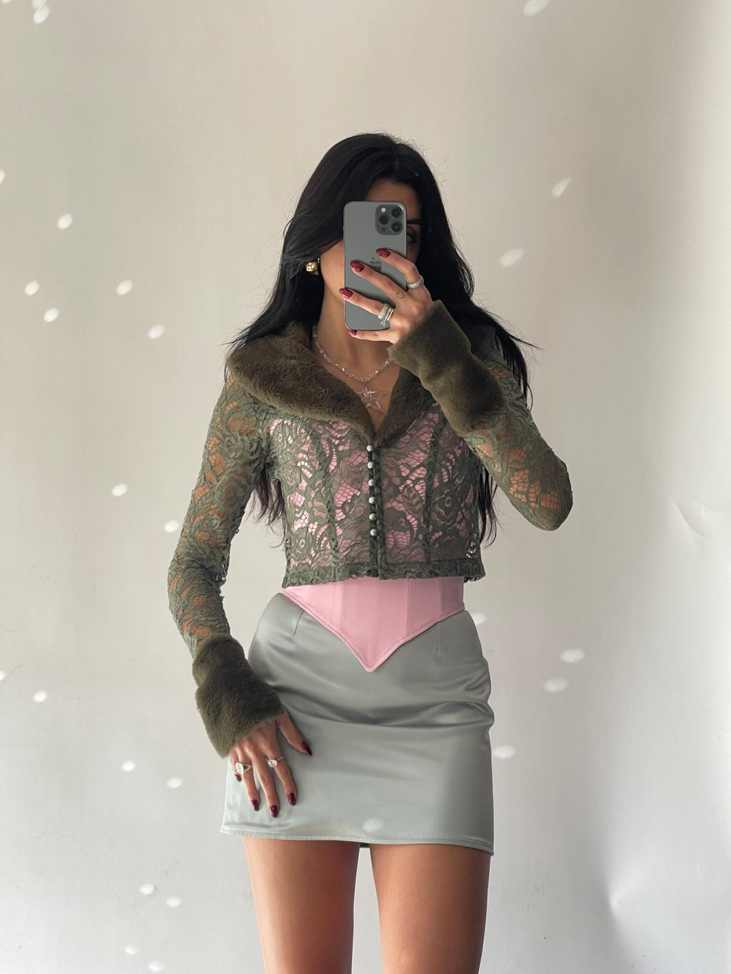 Limited Edition Sassy Lace Crop Jacket