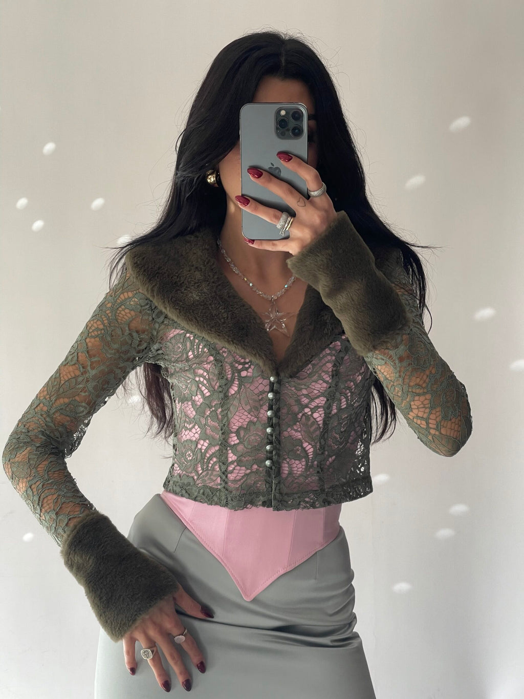Limited Edition Sassy Lace Crop Jacket