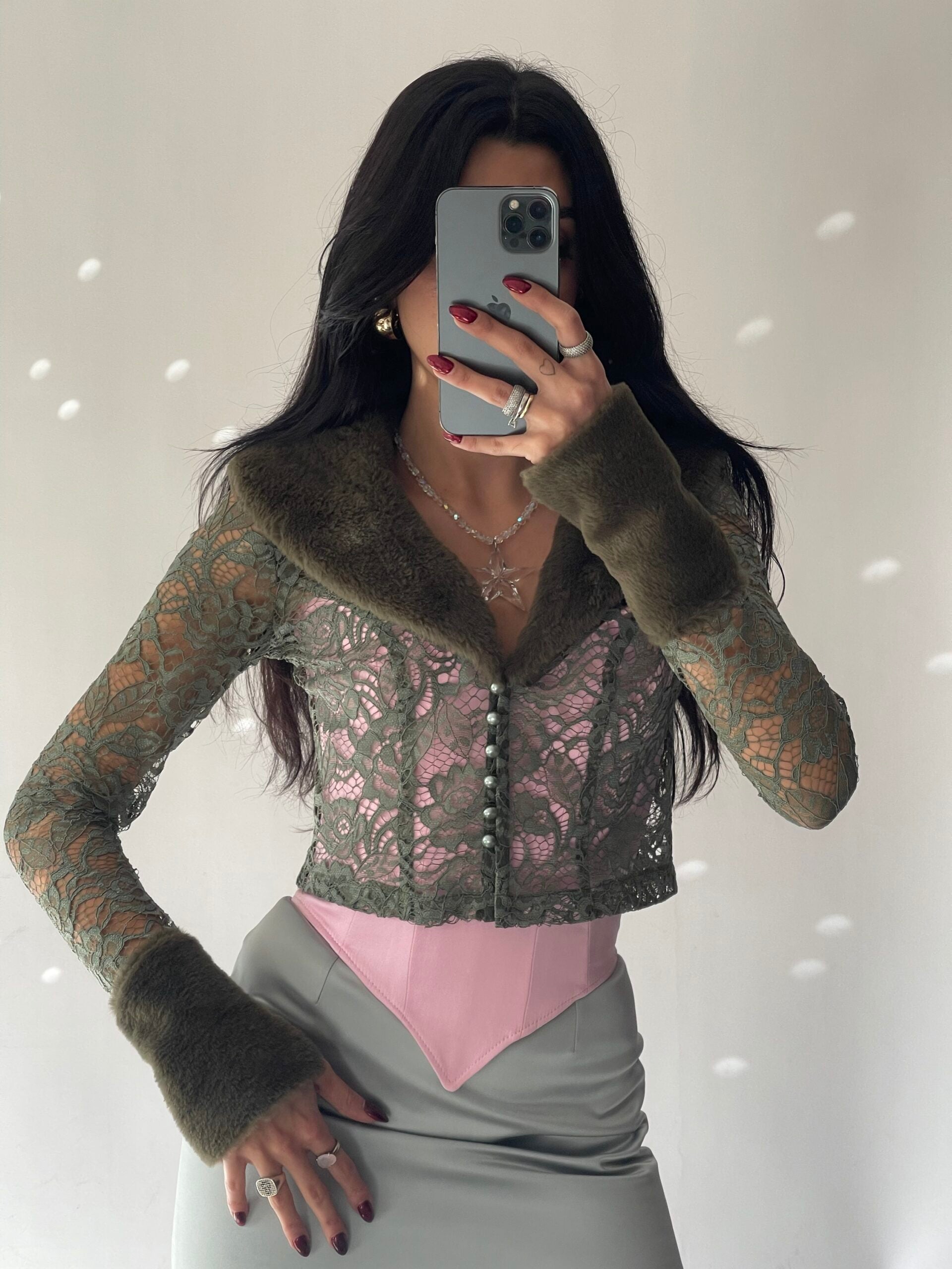 Limited Edition Sassy Lace Crop Jacket