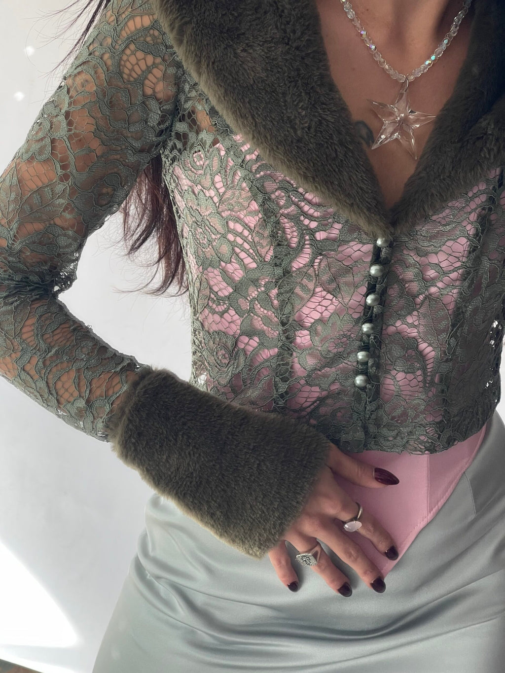 Limited Edition Sassy Lace Crop Jacket