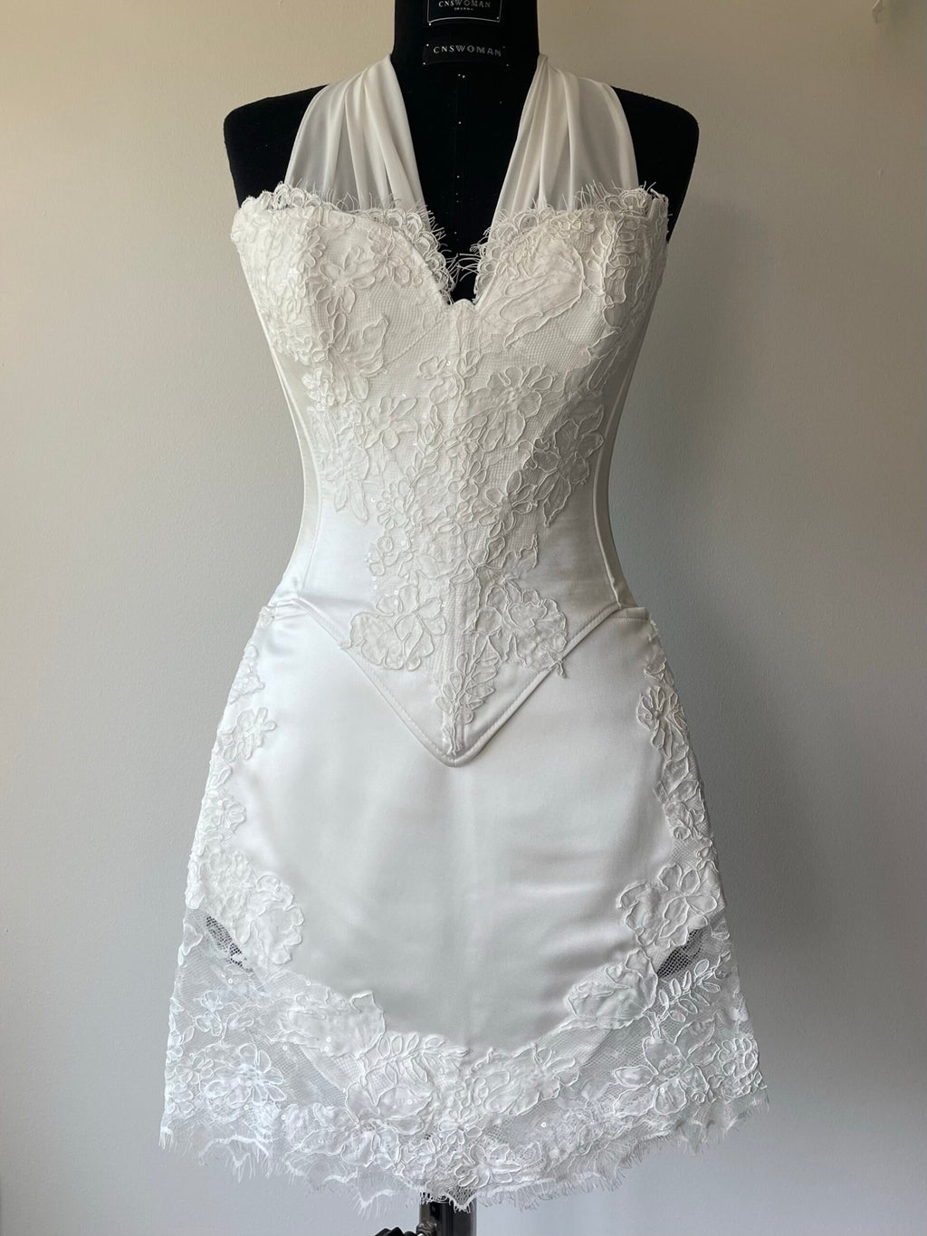 Seraphine White Corset and Skirt Set - Nara's Choice
