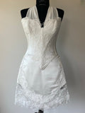 Seraphine White Corset and Skirt Set - Nara's Choice
