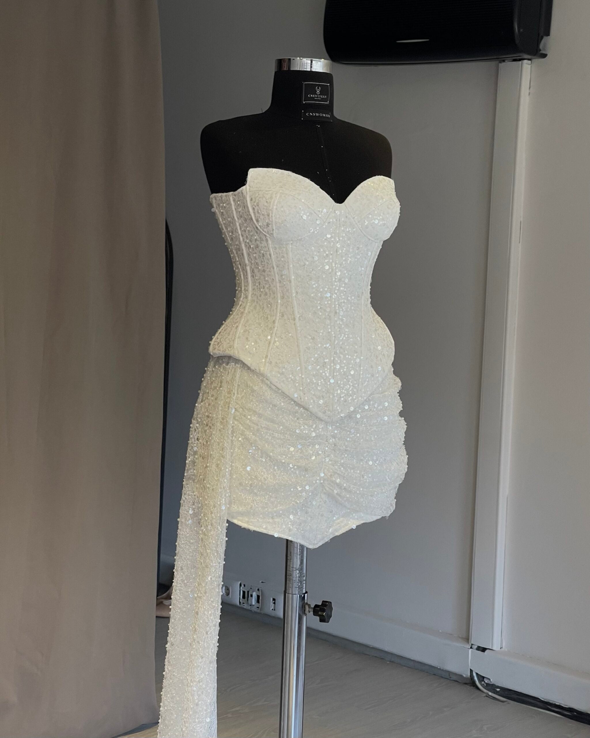 Kalila and Turtle Corset-Skirt Lace Set