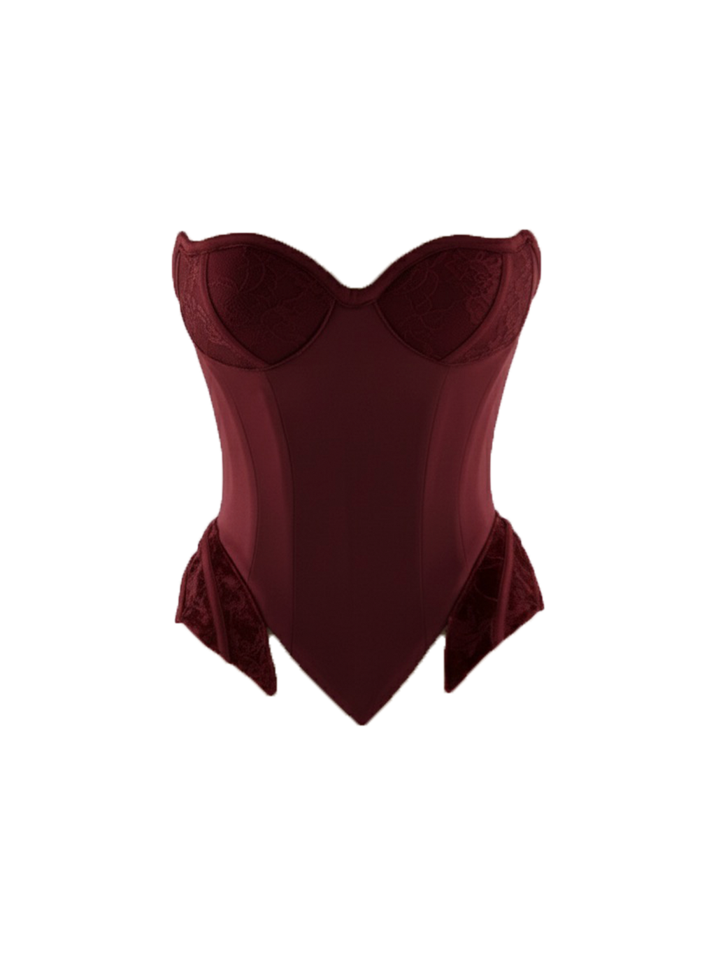 Noctura Burgundy Corset