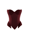 Noctura Burgundy Corset