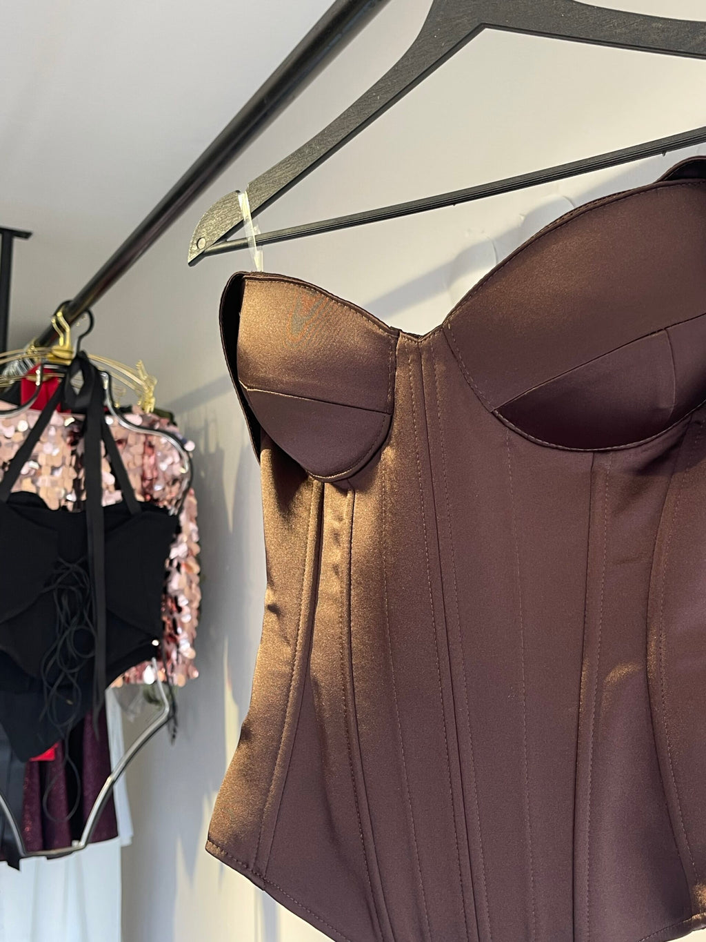 Kalila Dark Brown Corset
