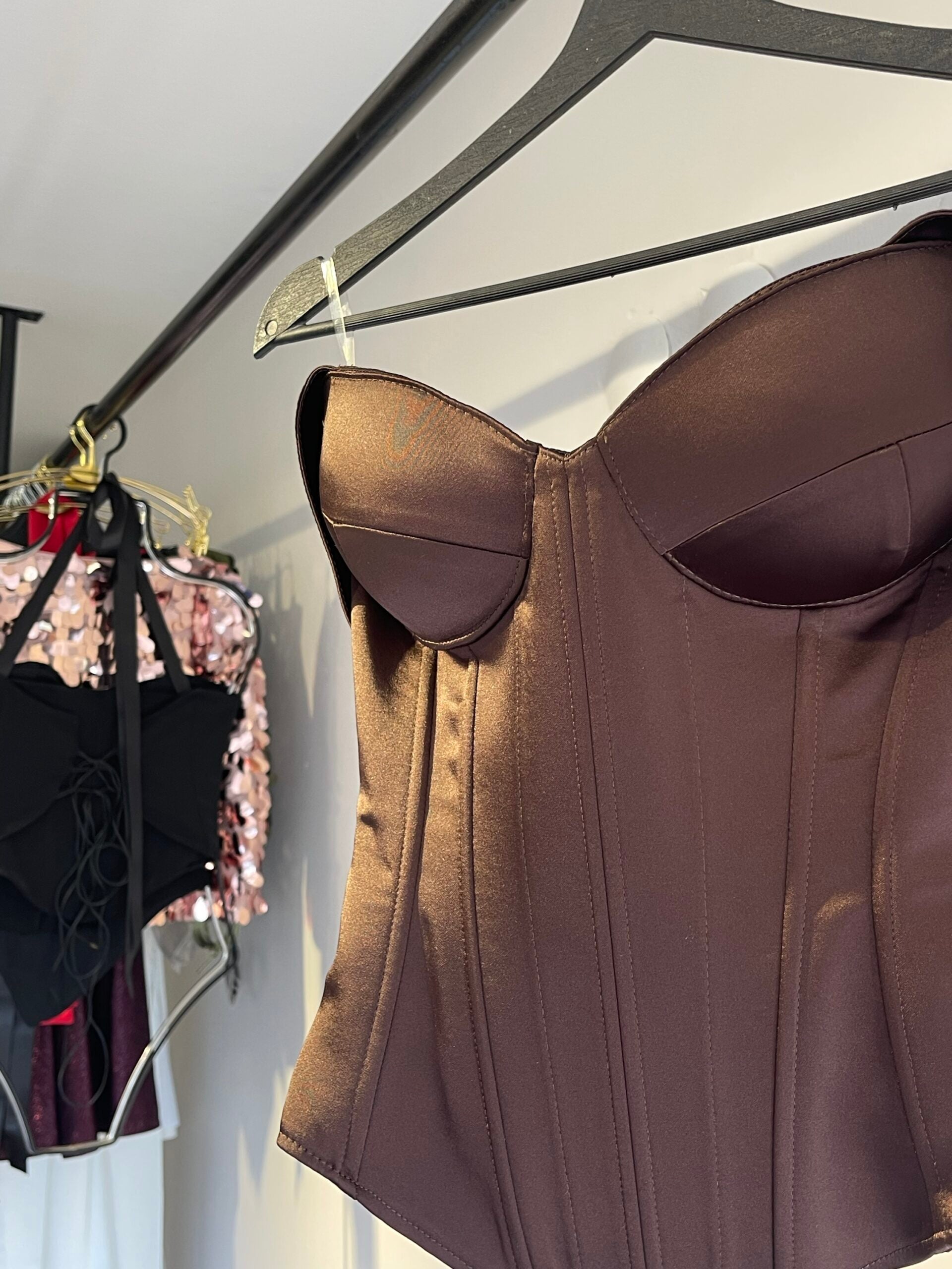 Kalila Dark Brown Corset