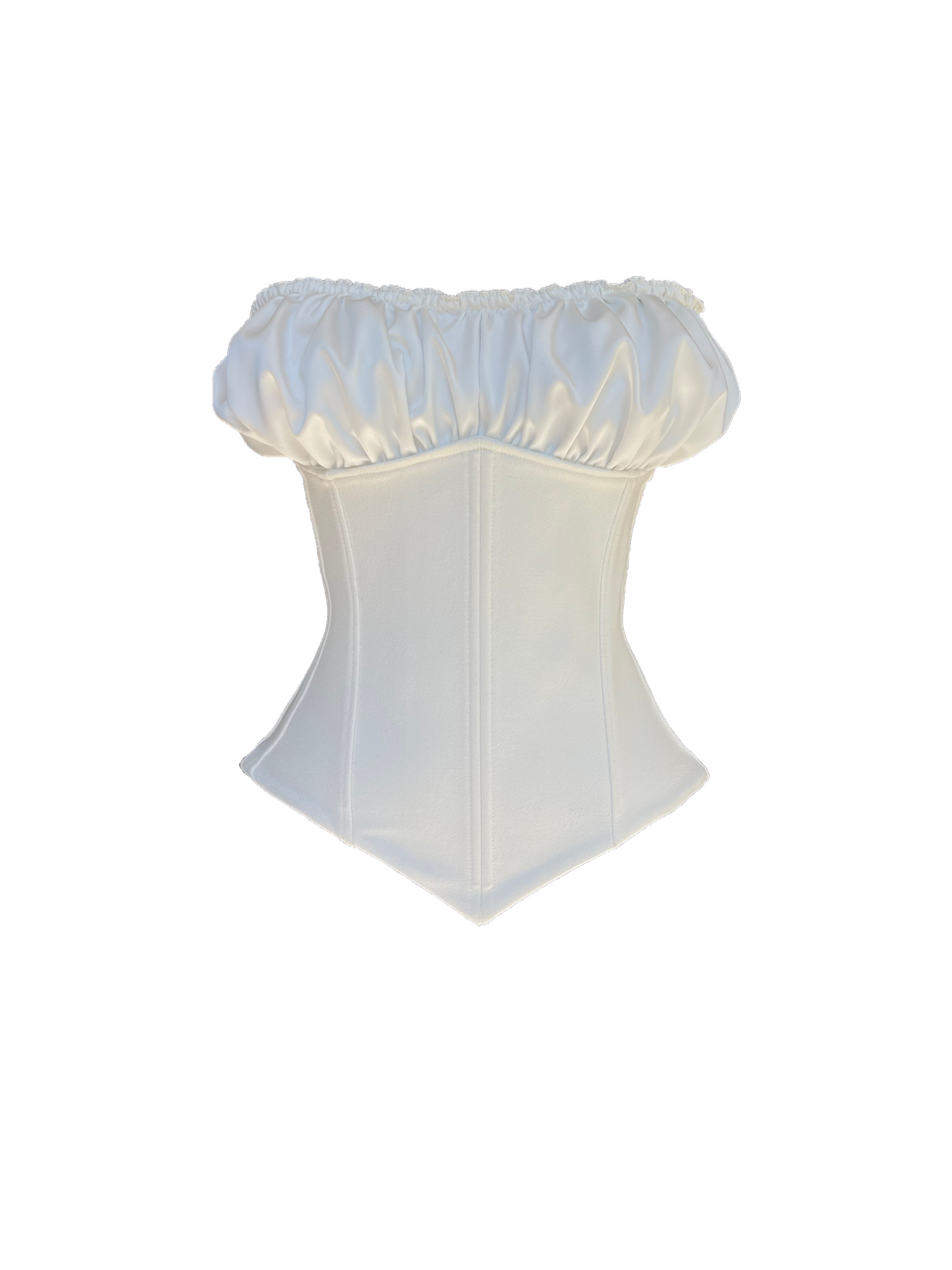 Elanor White Corset