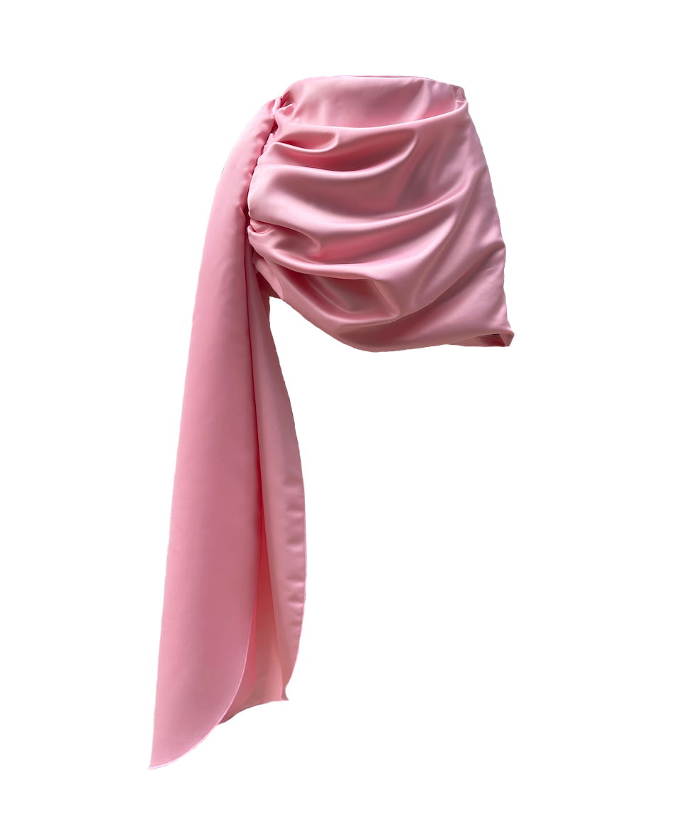 Pale Flower Pink Skirt