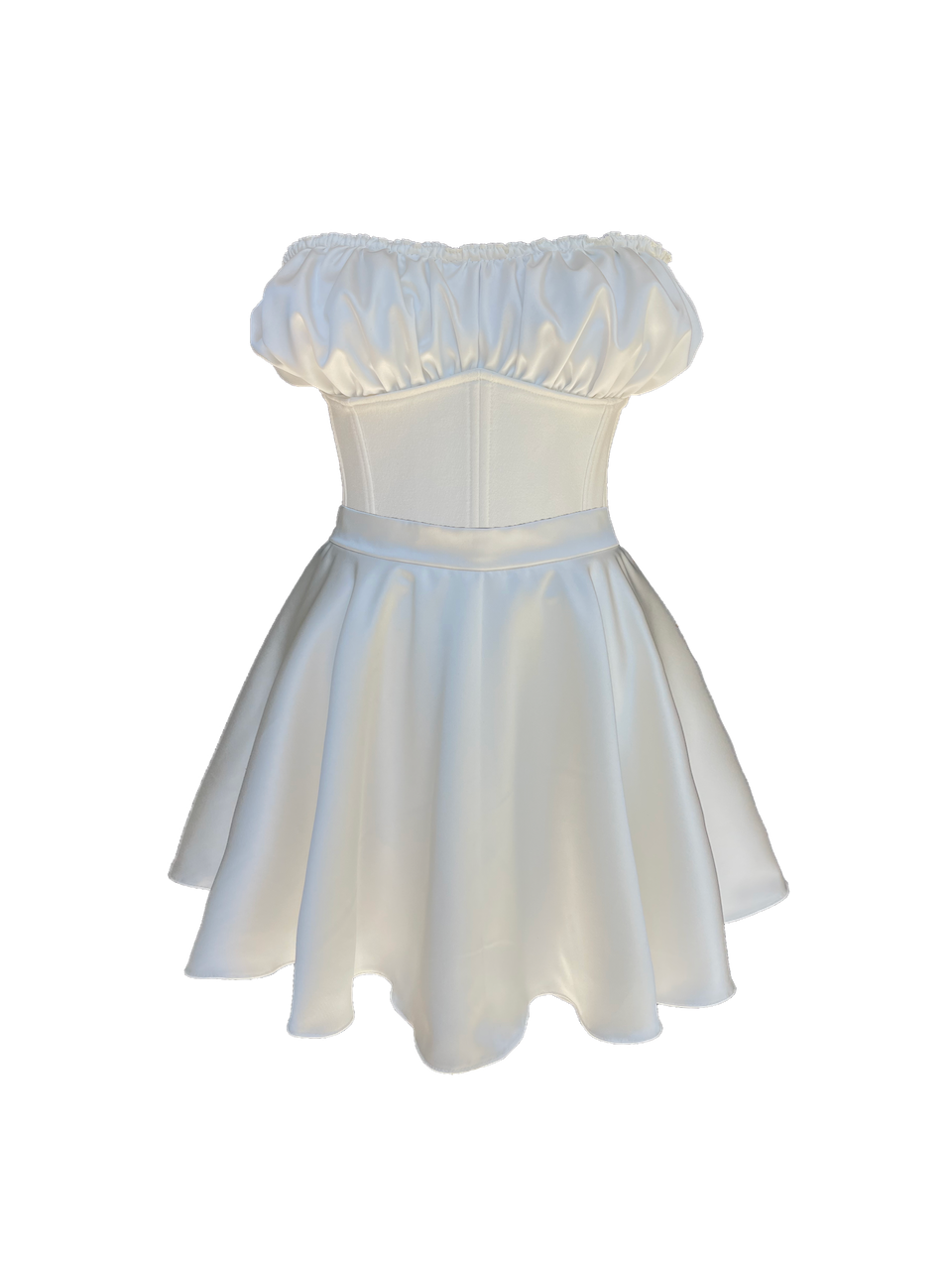 Elanor White Corset