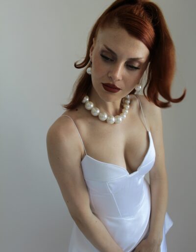 Heartbreaker Asymmetrical Pearl Set