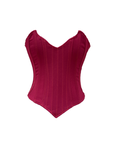 Scorpion Burgundy Corset