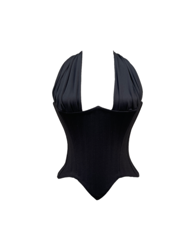 Heartbreaker Sunset Black Corset