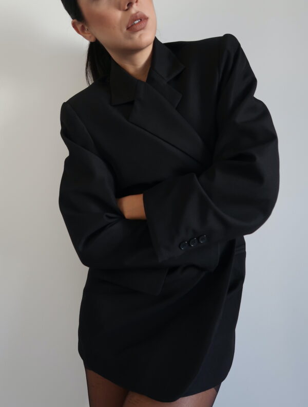90's Oversize Daddy Blazer Jacket - Görsel 9