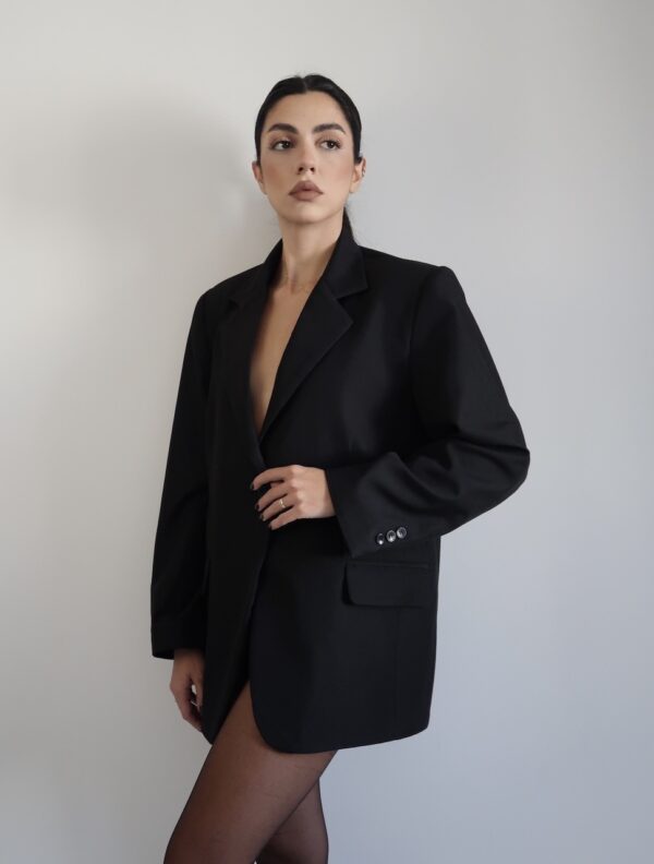 90's Oversize Daddy Blazer Jacket - Görsel 8
