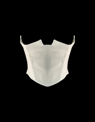Puffy Off-White Corset