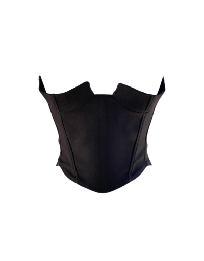 Puffy Black Corset