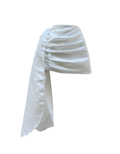 Pale Flower Cool White Skirt