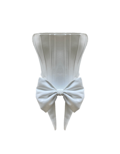 Cordelia White Corset