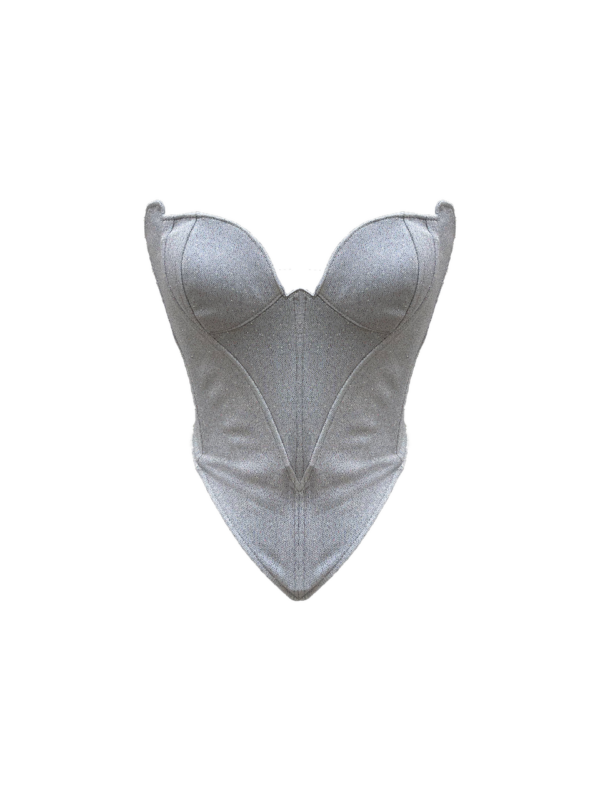 Desert Rose Turtle Gray Corset