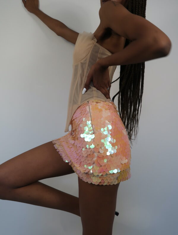 İbiza Salmon Skirt - Görsel 6