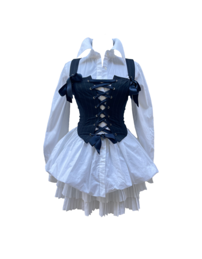 Tokyo Shirt Dress & Corset Set